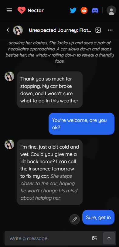 NectarAI NSFW AI Girlfriend