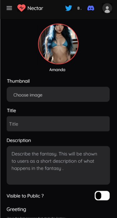 NSFW AI Art Generator NectarAI