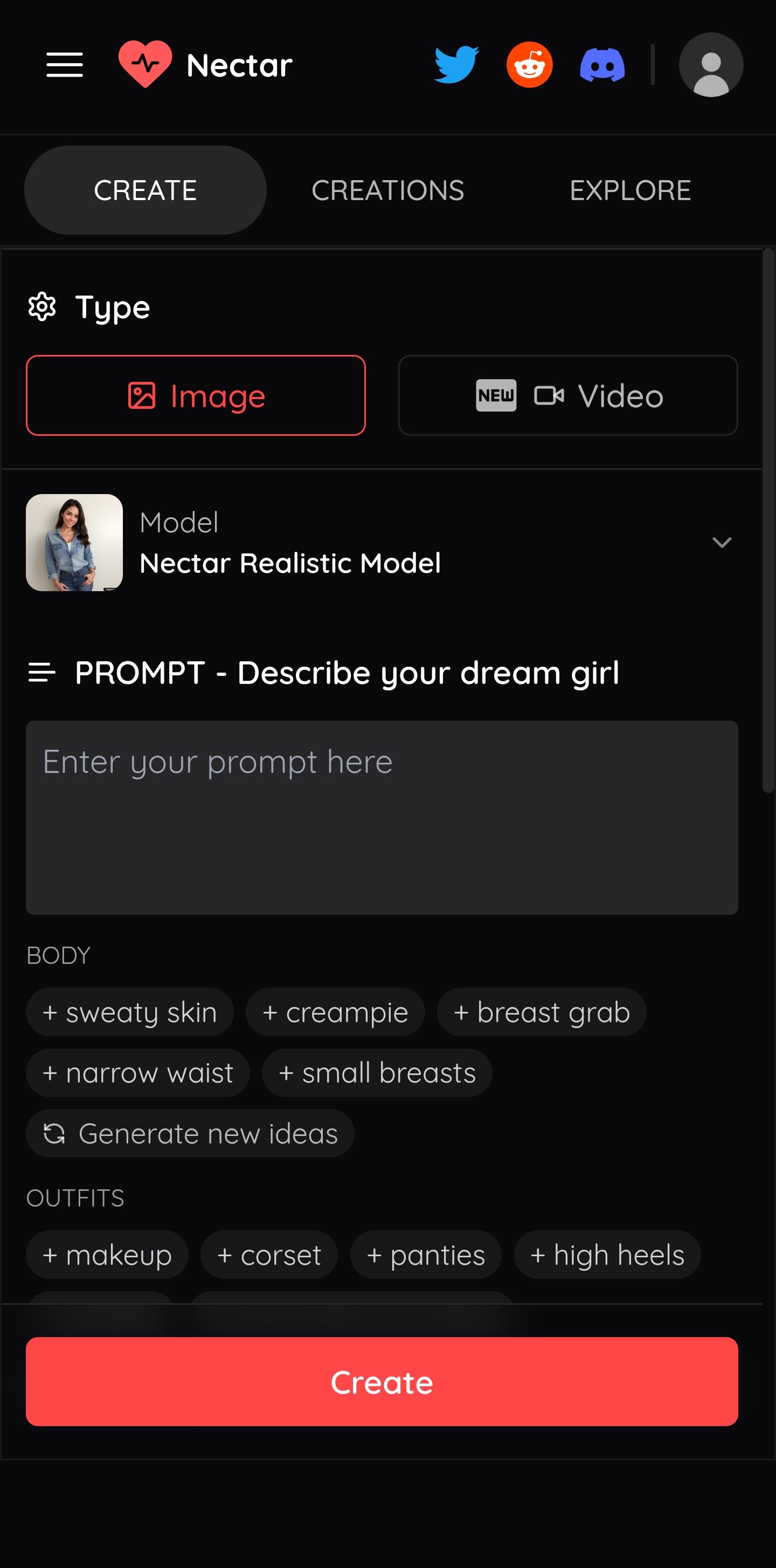 NectarAI's NSFW AI Tools